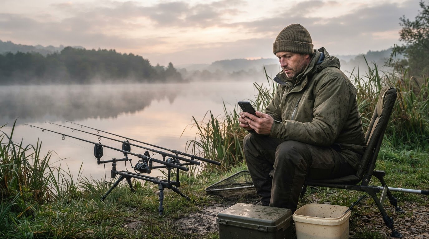 Carp Fishing Logbook: Record Sessions, Bait and Results